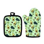 Gant de cuisine motif avocat pour une protection optimale