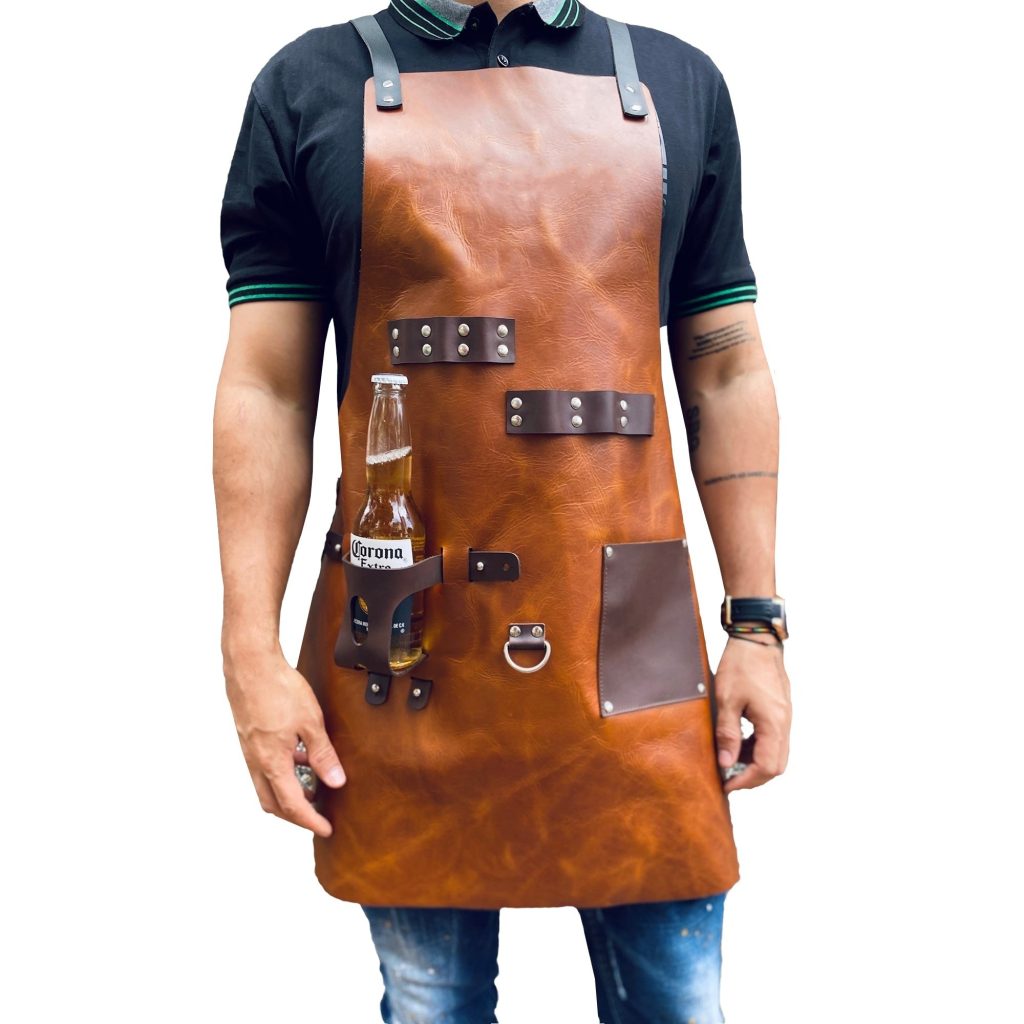 Tablier en Cuir