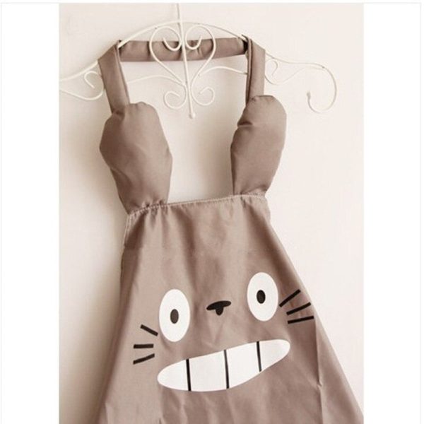 Tablier de cuisine inspiré de Totoro, motif adorable