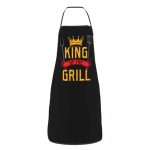 Tablier humoristique Roi du Barbecue pour les grillades